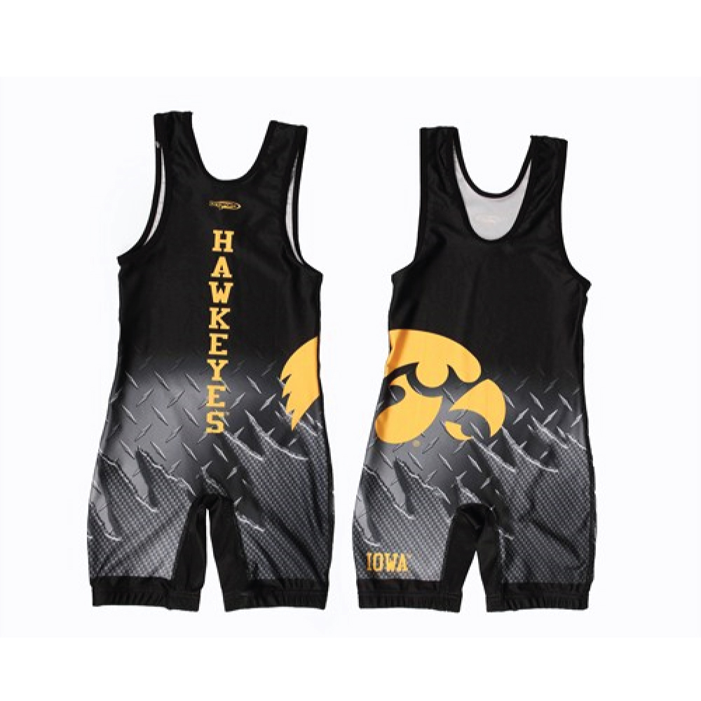 YOU CHOOSE COLORS! YOUTH TANK WRESTLING SINGLET WITH LIGHTNING ACCENTS- 