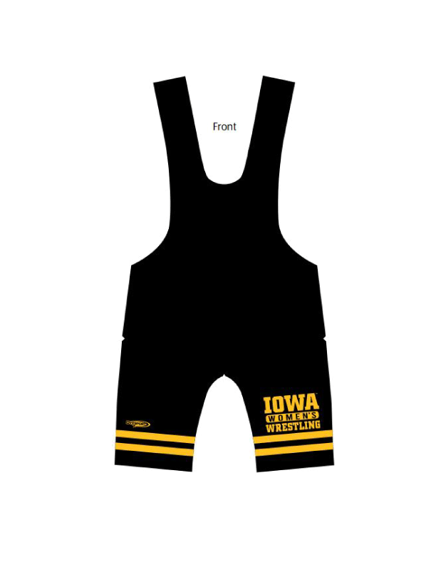Size Extra Small New Cage Fighter Iowa Hawkeyes Singlet 